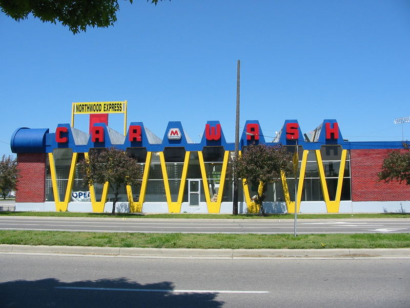 Northwood Car Wash - May 2002 Photo (newer photo)